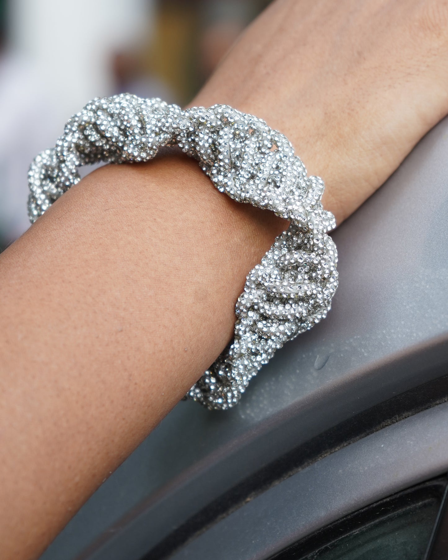 Tara-Twist Silver Bracelet- Everyday to Party From Office to Festival Ready
