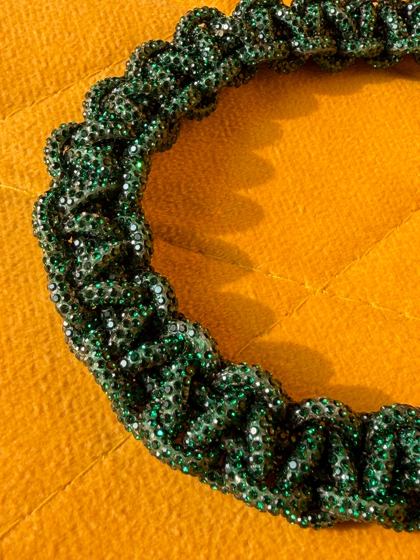 Crimson Luxe Necklace - Green