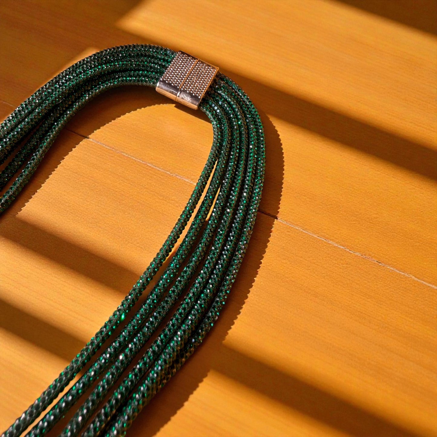 Multi-Layer Choker - Maroon Red