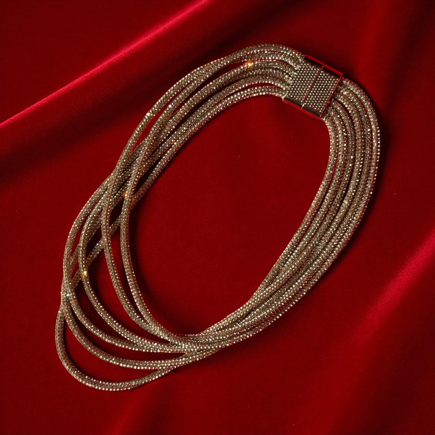 Multi-Layer Choker - Silver